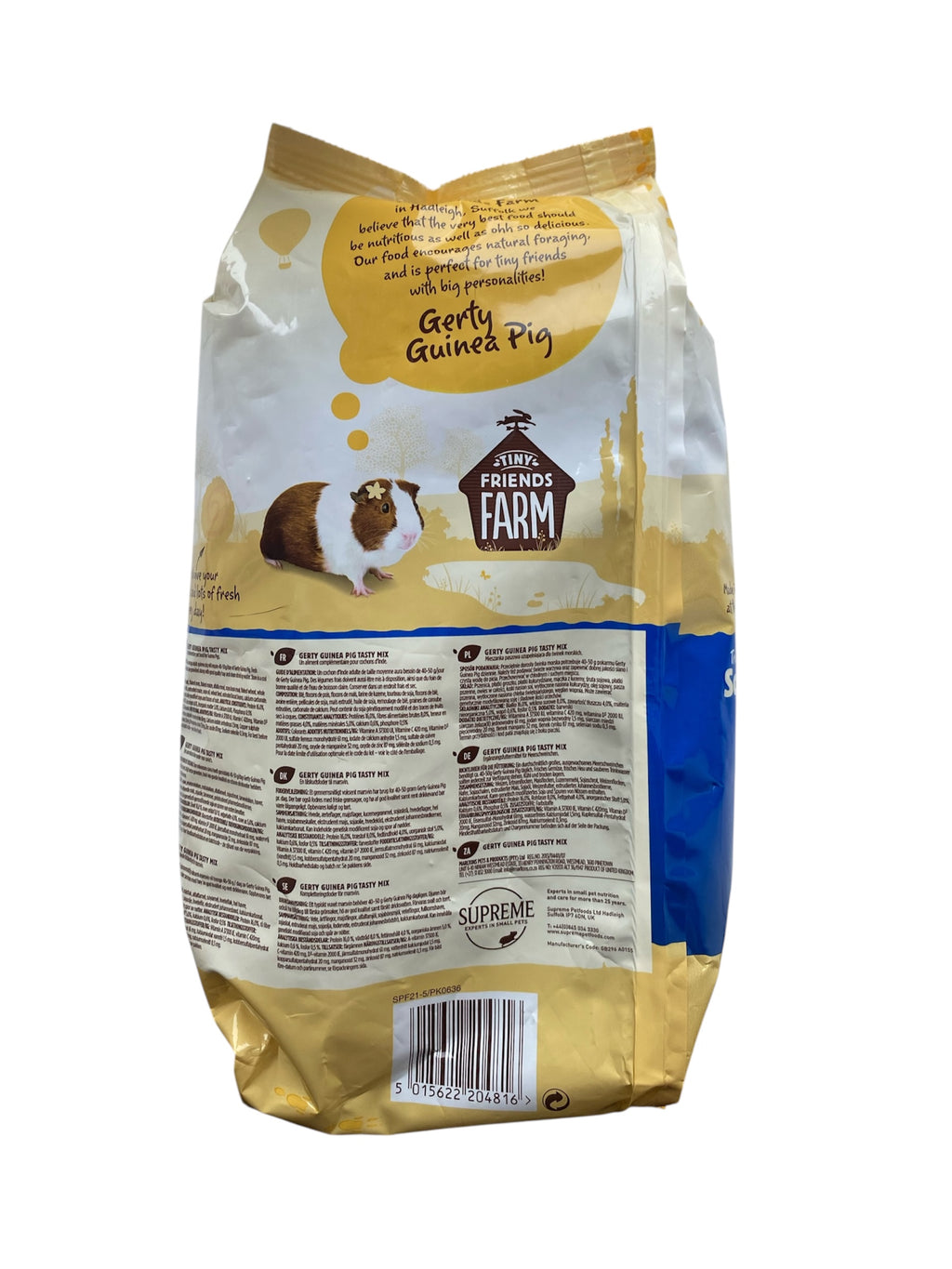 Tiny Friends Farm Gerty Guinea Pig Tasty Mix 850g