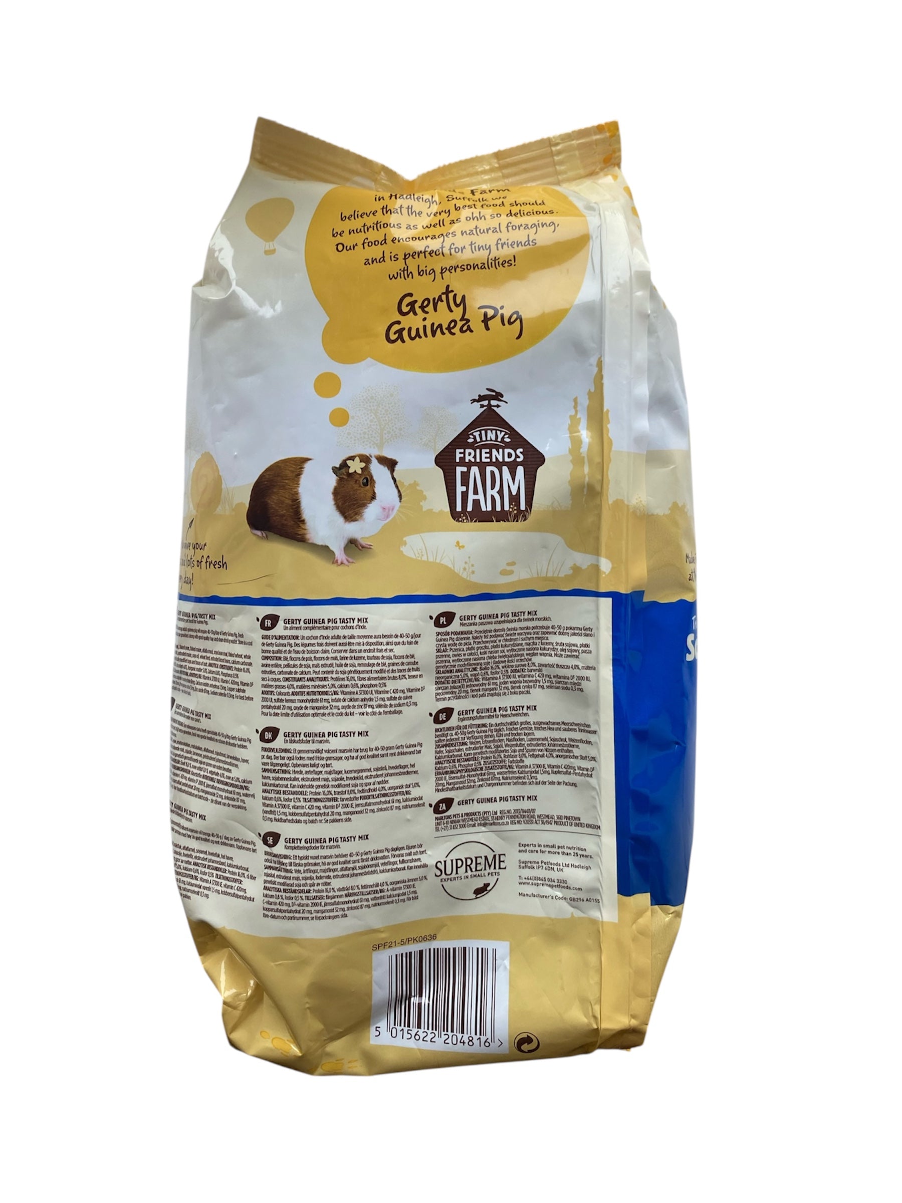 Tiny Friends Farm Gerty Guinea Pig Tasty Mix 850g