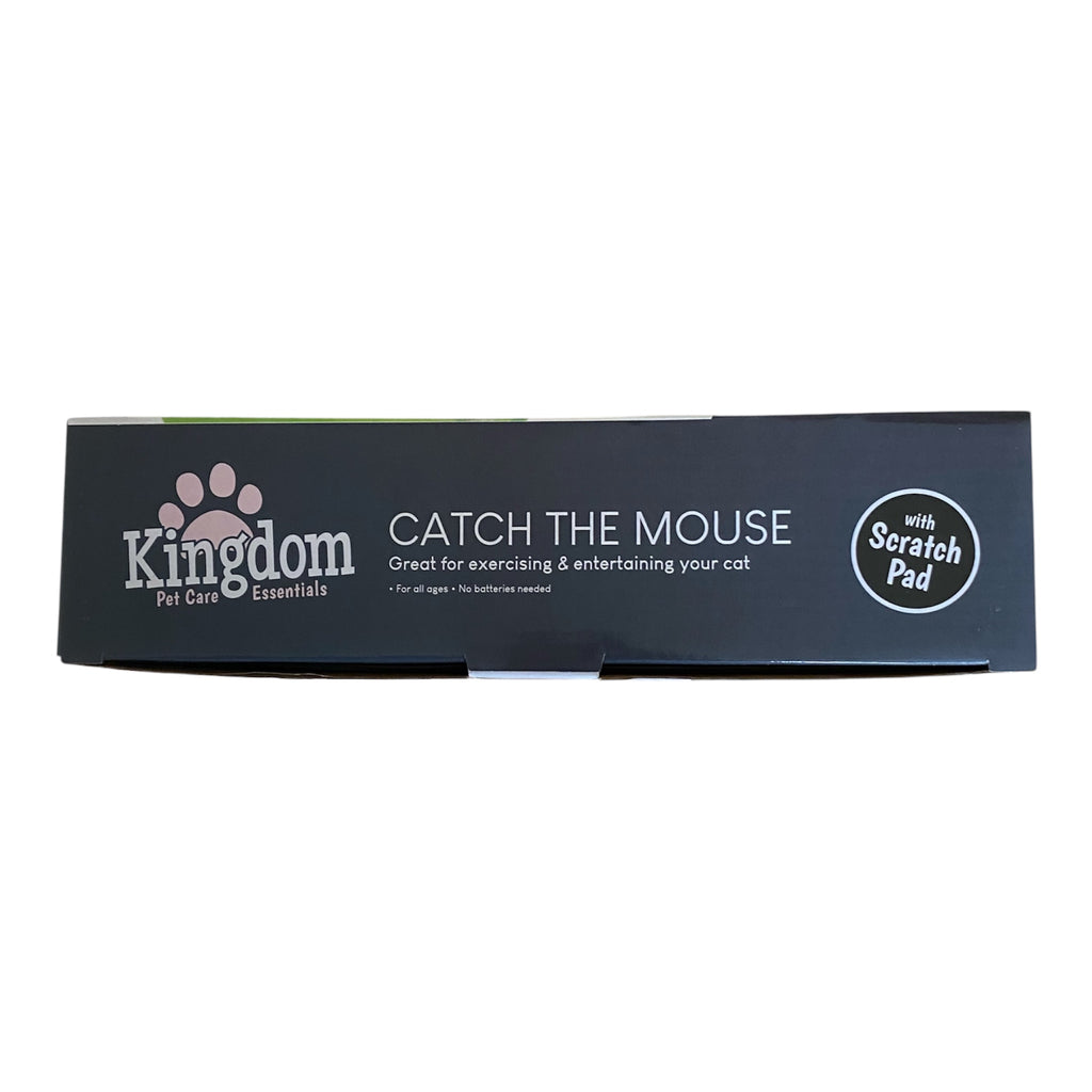 Catch the Mouse Cat Toy with Scratch Pad